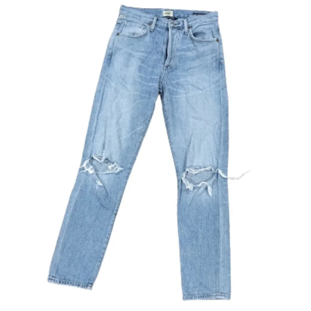 Citizens of Humanity Women's Liya high rise‎ classic fit Crop Jeans 23